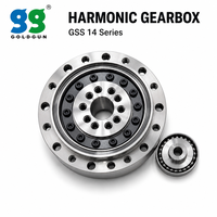 Réducteur harmonique à bride ronde GSS 14, rapport 50:1-160:1, précision CNC, automatisation industrielle, vente en gros OEM