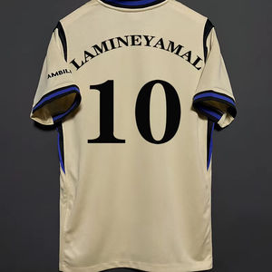 足球服批发新2025/26赛季球衣印花亚马尔·莱万·姆巴佩复古罗纳尔多足球服。 - Product Image 1