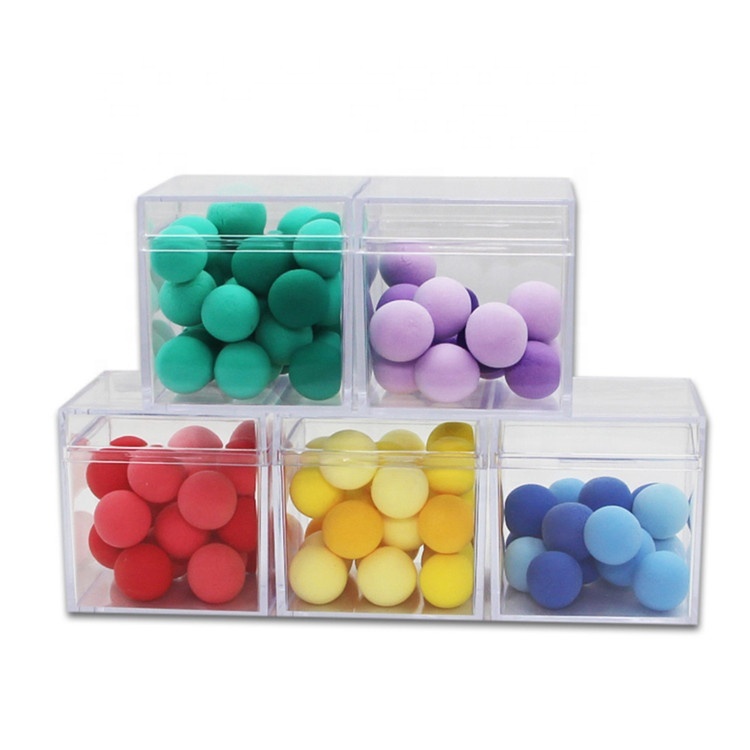 Vide Petit Transparente Boîte à Bonbons En Plastique Transparent