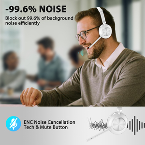 Bán Buôn ENC Không Dây Tiếng Ồn Hủy Bỏ Cuộc Gọi Trung Tâm Điện Thoại Tai Nghe - Product Image 4