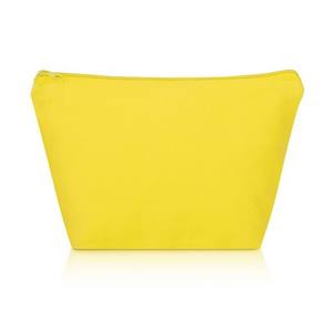 Grand sac cosmétique de voyage en toile à fermeture éclair multicolore personnalisé - Product Image 4