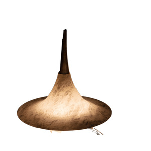 Msol Lab Table <b>Lamp</b> Translucent <b>Cloud</b> Stone Conical Design For Home Decor - Product Image 5