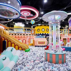 Villa de Juego de Imitación Segura y Ecológica con Espacio Interior de Juego de Imitación Suave para un Centro de Actividades Infantil - Product Image 3