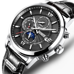 Montre mécanique automatique multifonctionnelle de haute qualité pour homme, étanche, ajourée, idéale pour les affaires et les loisirs, avec fonction veilleuse. - Product Image 5