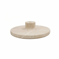 Poignée de meuble et bouton de tiroir rond sculpté en marbre réglable moderne NANWEI pour cuisine, armoire et commode
