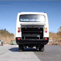 Nouvel autocar Dongfeng 28 places Euro 3 Diesel à transmission manuelle, bus tout-terrain 6x6, 190 ch, cabine à toit plat, 7500 kg, moteur 4-6L