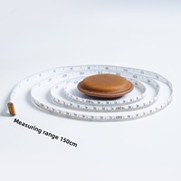 Offre Spéciale : Mètre Ruban Corporel Mini XZ ZY061101 Portable en Cuir Véritable Crazy Horse pour Usage Familial et Rangement