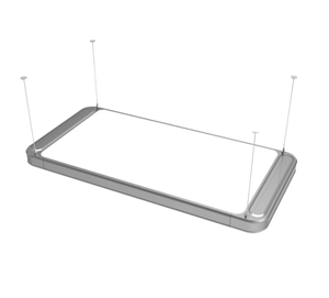 Uhf <span class=keywords><strong>RFID</strong></span> Đầu đọc Trần UHF Cổng đọc RF cổng đọc cho tài sản kiểm soát truy cập - Product Image 2