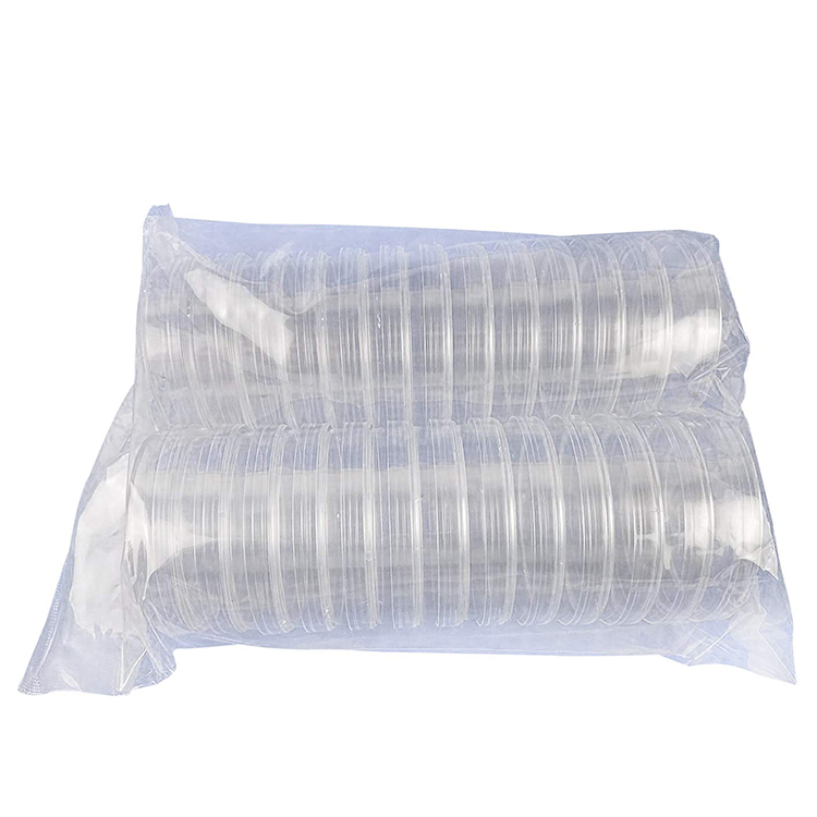 Lab 60mm Petri Dish Eco-Friendly Polystyrene Petri Dish Container