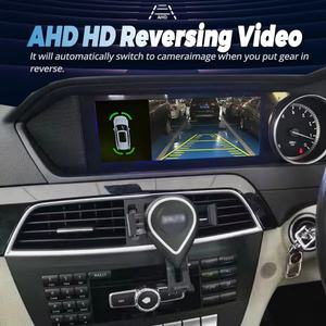 Radio de Coche de 8.8 Pulgadas con Pantalla Táctil, Android 14, DSP, Navegación, Bluetooth Inalámbrico y Carplay para Mercedes Benz Clase C W204 2011-2014 (Volante a la Derecha/Izquierda) - Product Image 4