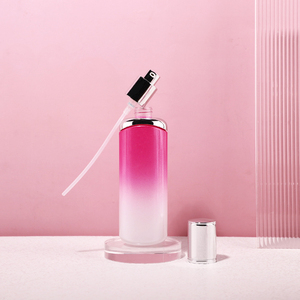 Envases de Lujo en Color Rosa Intenso de 40 ml, 100 ml y 120 ml, Botellas de Vidrio para Lociones, Frascos de Vidrio Personalizados para Cremas, Juego de Envases Cosméticos - Product Image 4