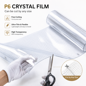 Écran LED transparent P6, film cristallin haute transparence pour fenêtre en verre - Product Image 1