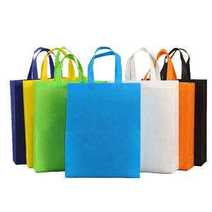 Bolsa de Compras de Tela No Tejida Vibrante de 10 Colores con Logotipos Personalizados, Ideal como Regalo - Product Image 5