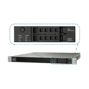 ASA5545-2SSD120-k9 Firewall NGFW ASA 5545-X W/SW, Data 8GE, 1GE Mgmt,AC,3DES/AES,2 SSD120