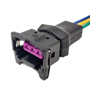 3 पिन वाटरप्रूफ वायर हार्नेस केबल सील कनेक्टर महिला 1 ईंधन इंजेक्टर कनेक्टर <span class=keywords><strong>443906233</strong></span> - Product Image 1