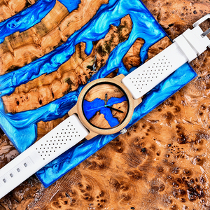 <span class=keywords><strong>BOBO</strong></span> BIRD Montre Homme Personnalisée à Quartz, Mode Loisir, Montre-Bracelet en Bois Coloré avec Cadran Laser et Échelle, Support de Personnalisation Reloj Hombre - Product Image 3