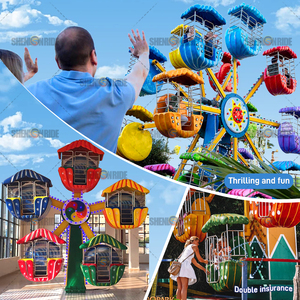 Popular Amusement Theme Park Playground Carnival Kids Mini Ferris Wheel for Sale - Product Image 3