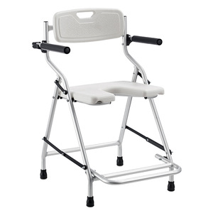 Foshan Oriental <b>Shower</b> <b>Chair</b> FS7964L-W3 250 Kg Capacity With Arm Rest For Home Use - Product Image 1