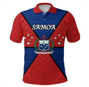 Samoa nazionale bandiera della felpa con cerniera personalizzato europeo americano nuova cerniera con cappuccio manica lunga Samoa bandiera nazionale 3D stampato Top - Product Image 3