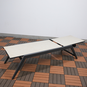 Silla <span class=keywords><strong>de</strong></span> piscina <span class=keywords><strong>Barcelona</strong></span> Playa al aire libre Sol Patio Chaise Deck Lounge Shade Impermeable - Product Image 4