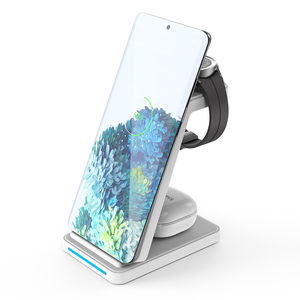 Vente chaude chargeur de charge rapide Dock support de téléphone 3 en 1 support de charge sans fil <span class=keywords><strong>pour</strong></span> samsung - Product Image 2