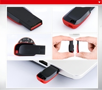 Clés USB personnalisées en gros à prix abordable avec logo, 1 Go-64 Go, en plastique, interface 2.0, garantie 5 ans, marque OEM/ODM