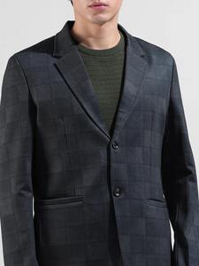 Blazer Casual a Cuadros Premium para Hombre, Chaqueta Elegante de Corte Entallado Diseñada para Profesionales de Oficina, Reuniones de Negocios, Viajes y Moda - Product Image 5