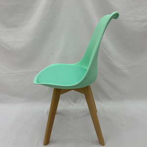 Clássico Estilo Nórdico Indoor/Outdoor Plástico Cadeira De Jantar Cadeira De Jardim De Casa De Polipropileno Com Almofada para Hotéis - Product Image 4