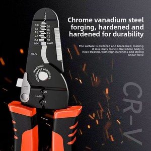 7 inch nhựa đúc xử lý răng cưa hàm răng cưa dây vũ nữ Thoát y Kìm OEM Ống kẹp cáp thép carbon cắt tay crimper công cụ - Product Image 3