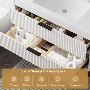 Mars Villa USA Europa, Mueble de Baño Pequeño con Dos Cajones, Tamaño Personalizado para Apartamento, Entrega <span class=keywords><strong>en</strong></span> 15 a 35 Días, Gran Venta - Product Image 6