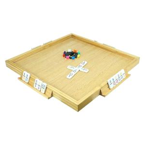 Table <span class=keywords><strong>de</strong></span> dominos en bois FuPai en promotion, sans pieds, personnalisable avec logo pour le jeu <span class=keywords><strong>de</strong></span> dominos - Product Image 1