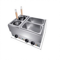 Blios OEM ODM Cuiseur à nouilles multifonctionnel à faible entretien 3000W en acier inoxydable 220V 50Hz 60Hz pour la restauration commerciale