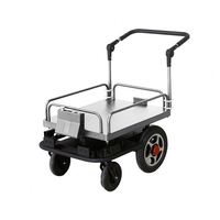 Robot de logistique industriel autonome pour la manutention de véhicules, plateforme UGV, robot de transport et de suivi
