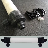 Module de filtration de purification par ultrafiltration et nanofiltration en céramique, membrane UF à fibres creuses PVDF PAN 4040 8040, vente en gros