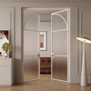 Puertas y Ventanas Plegables de Acero de Diseño Moderno y Lujo para la Ciudad de Lusail, Catar, Nuevas para Sala de Estar, Hotel u Oficina, Panel de Muebles Metálicos - Product Image 3