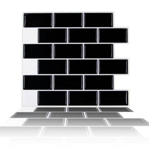 กระเบื้องโมเสคติดผนังแบบมีกาวในตัว แข็งแรง ทนทาน ลายคลาสสิก สำหรับตกแต่งผนังห้องครัว <span class=keywords><strong>บ้าน</strong></span><span class=keywords><strong>เช่า</strong></span> หรือผนังภายในสำนักงาน - Product Image 4