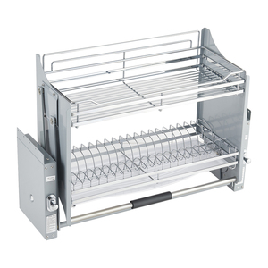 <strong>Wall</strong> Cabinet Electric Lift Kitchen <strong>Storage</strong> Pull Down Shelf Cabinet <strong>Storage</strong> <strong>Basket</strong> - Product Image 1