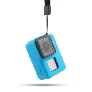 Takenoken Actie Camera Accessoires Kit Multicolor Beschermhoes Siliconen Case Voor Gopro Hero 7 6 5 Met Lens Cover Lanyard