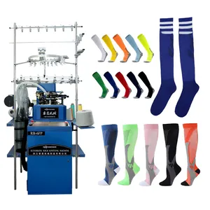 Machines à tricoter informatisées Offre Spéciale chaussettes de football entièrement automatiques Machine circulaire de fabrication de chaussettes