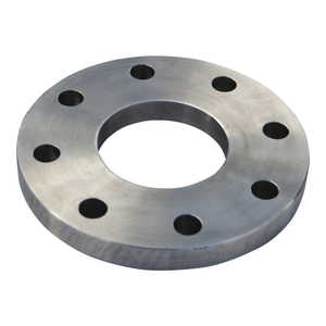 Bride plate en acier au carbone 2 ''1/2 DN 65 pour le soudage avec produit d'outil de tournage 8 trous Ø 18 - Product Image 1