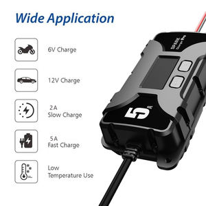 เครื่องชาร์จแบตเตอรี่อัจฉริยะ 1 ช่อง 5A/ช่อง 12V กันน้ำ สำหรับเรือ ชาร์จและบำรุงรักษาแบตเตอรี่ AGM ลิเธียม (LiFePO4) รับประกัน 1 ปี ชาร์จเร็<span class=keywords><strong>ว</strong></span> - Product Image 3