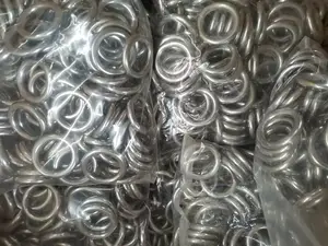 Factory Custom Size Metal Ring For Dog Bag Seamless Welding Round Ring Stainless Steel O Rings