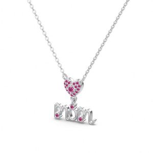 Collar con Colgante de Corazón de Plata 925 con Circonita 5A de Dylam Luxury Fine Top Jewelry Smart Factory, Regalo para el Día de la Madre - Product Image 4