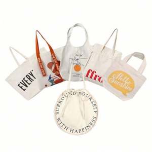 Bolsa de Compras de Lona Ecológica Extra Grande de Alta Calidad para Mujer, con Logotipo Personalizado, al por Mayor - Product Image 6