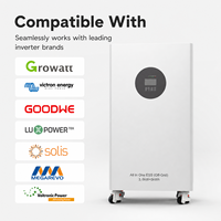 Stock UE - Batterie de stockage d'énergie domestique LiFePO4 5kWh 48V 100Ah tout-en-un - Batterie solaire ESS avec BMS intelligent - Fabricant OEM ODM