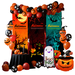 Globos de Látex Amarillos, Rojos y Azules para Halloween 2026, Decoración para Fiestas de Año Nuevo, Tela de Fondo para Pancartas - Product Image 3