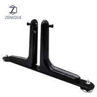 Nouvelle Collection de Support de cloison de bureau en alliage d'aluminium, Support de Clip d'écran, pince à verre
