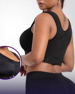 Étape 1 <span class=keywords><strong>Fajas</strong></span> Soutien-gorge fermeture avant pour une tenue facile Gaines colombiennes <span class=keywords><strong>Fajas</strong></span> avec boucle de rangée et fermeture éclair Corset post-partum Taille - Product Image 6