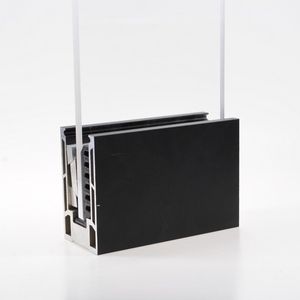 Profilé de garde-corps en aluminium 6063 T5 de l'usine ZHONGLIAN pour balcon et escalier, avec base en U sans cadre - Product Image 5