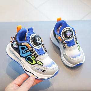 Calzado Deportivo Infantil Transpirable, Cálido, Ecológico, con Suela Suave, Parte Superior de Tela Elástica, Suela de Goma, Zapatos para Niños y Niñas, Color Blanco - Product Image 4